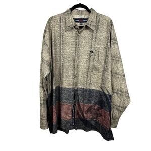 Phat Farm Long-Sleeve Button Up Shirt • XXL • Vintage Hip Hop Streetwear Y2K